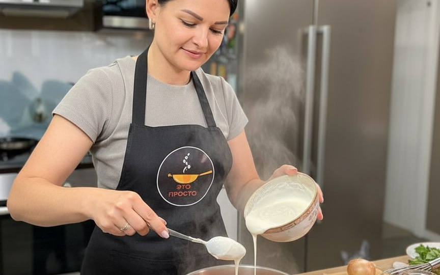 Почему сворачивается сметана в горячих блюдах и как этого избежать