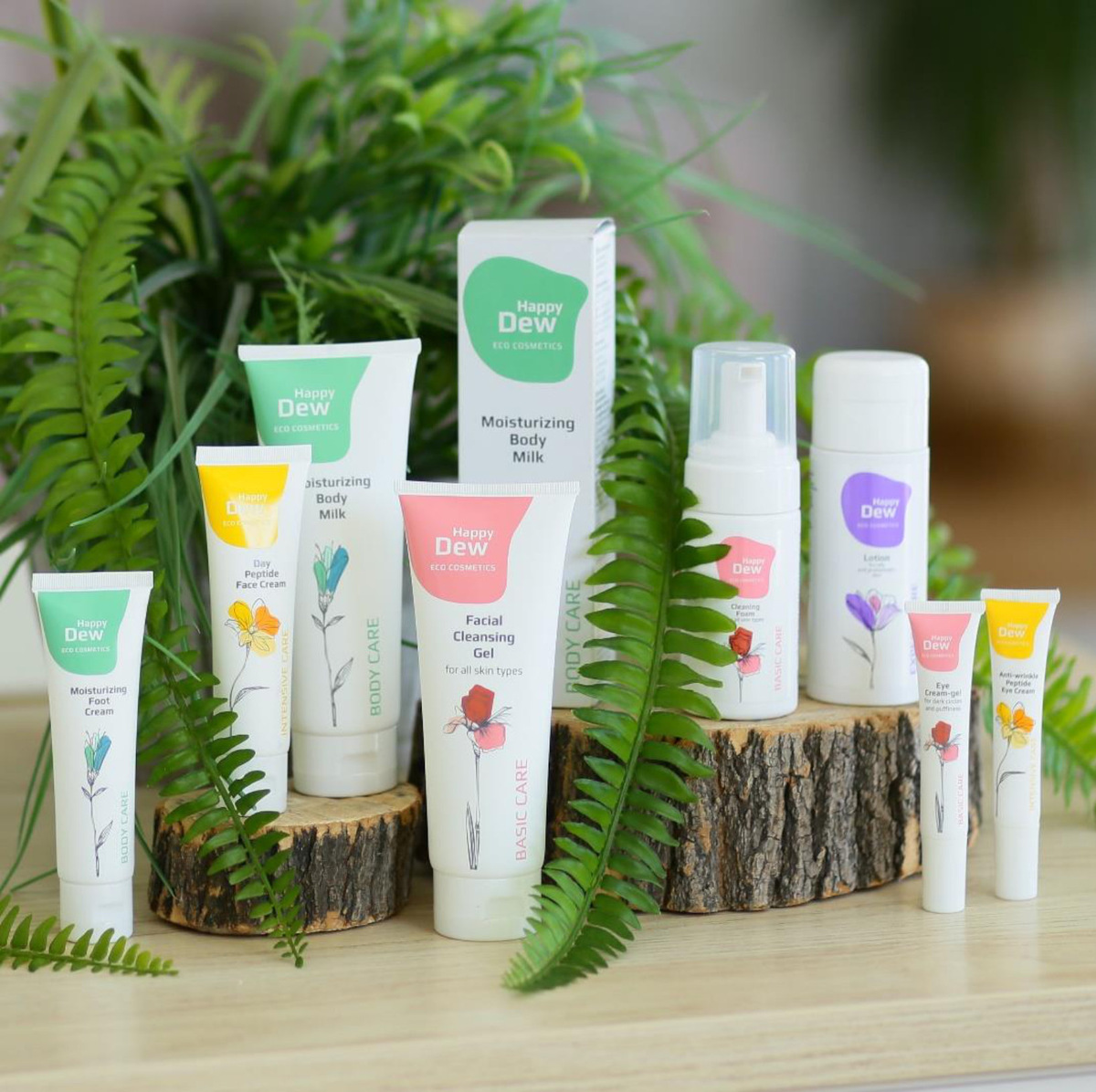 Коллекция косметики HAPPY DEW 