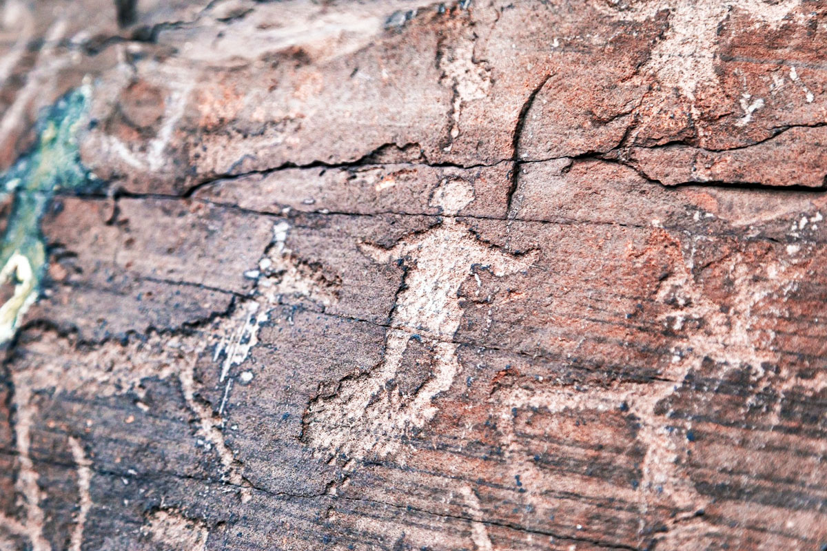 Петроглифы Оглахты, Хакасия