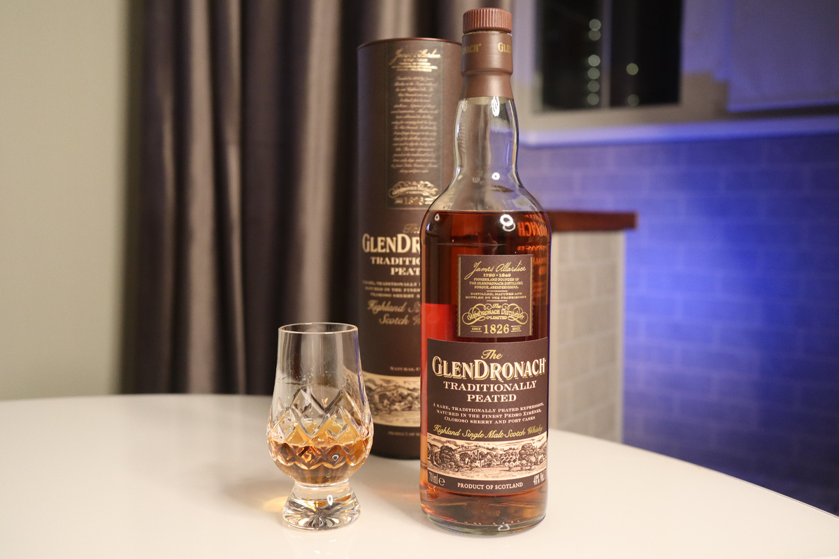 "Glendronach" Traditionally Peated