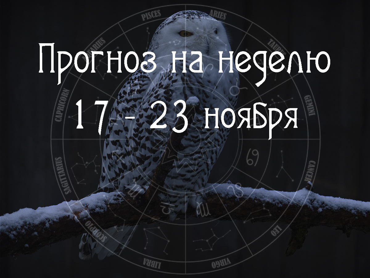 Астрологический прогноз на 17 – 23 ноября 2025 года