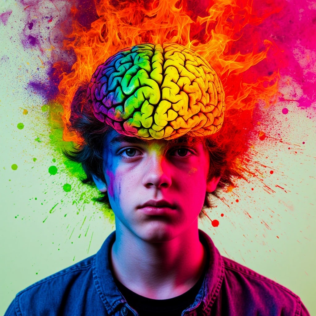 Для подростка, борющегося за внимание в перенасыщенном информацией мире, это способ сказать: "Я здесь! Я существую!"