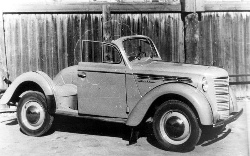    Коммерческое шасси Москвич-400-422К.