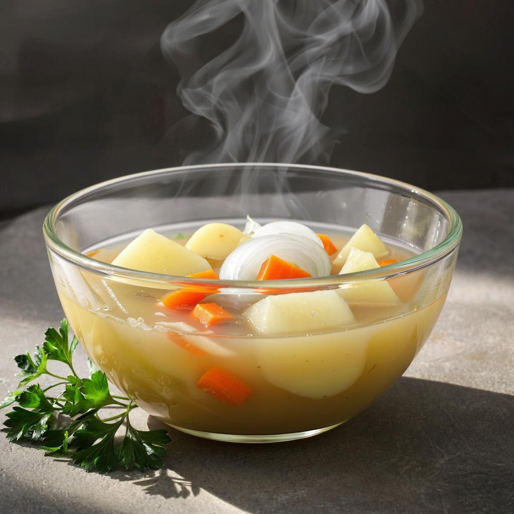 Иногда спасение — это прозрачный суп и чашка чая без слов