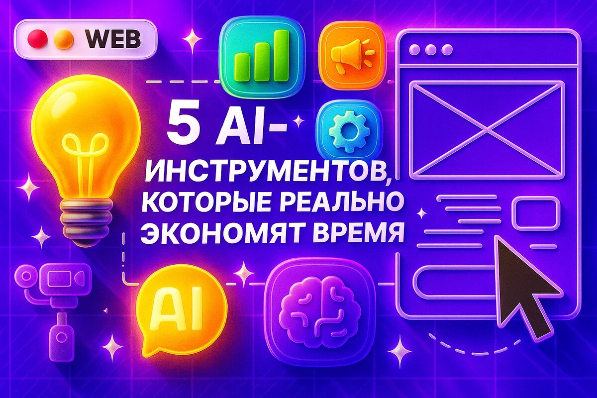 5 AI-инструментов, которые реально экономят время дизайнеру
