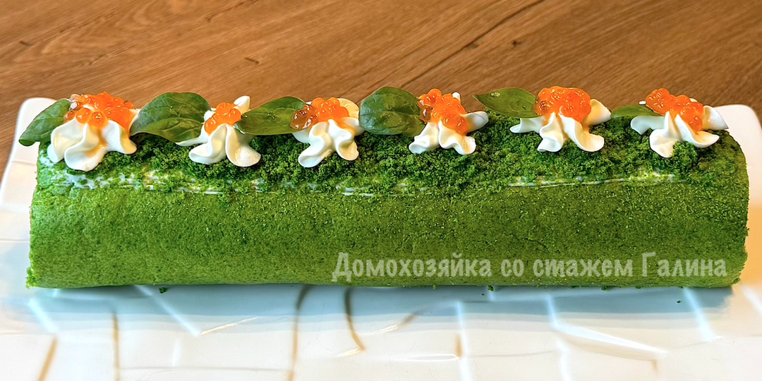 Праздничный рулет, от которого не откажутся даже те, кто против мучного