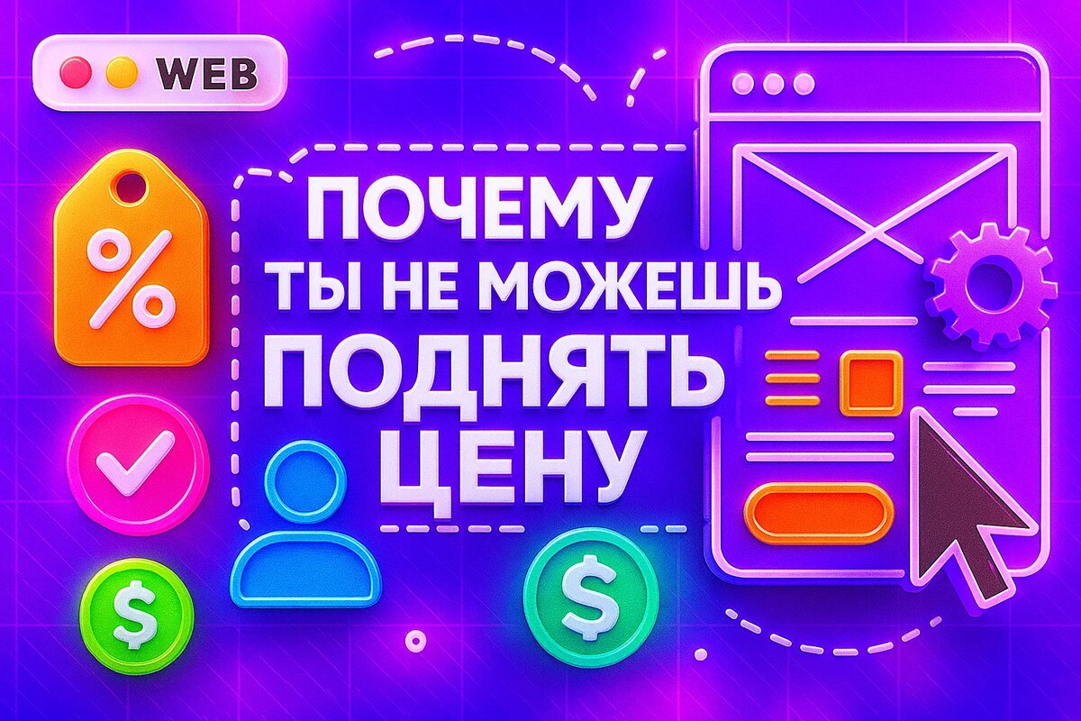 Почему ты не можешь поднять цену