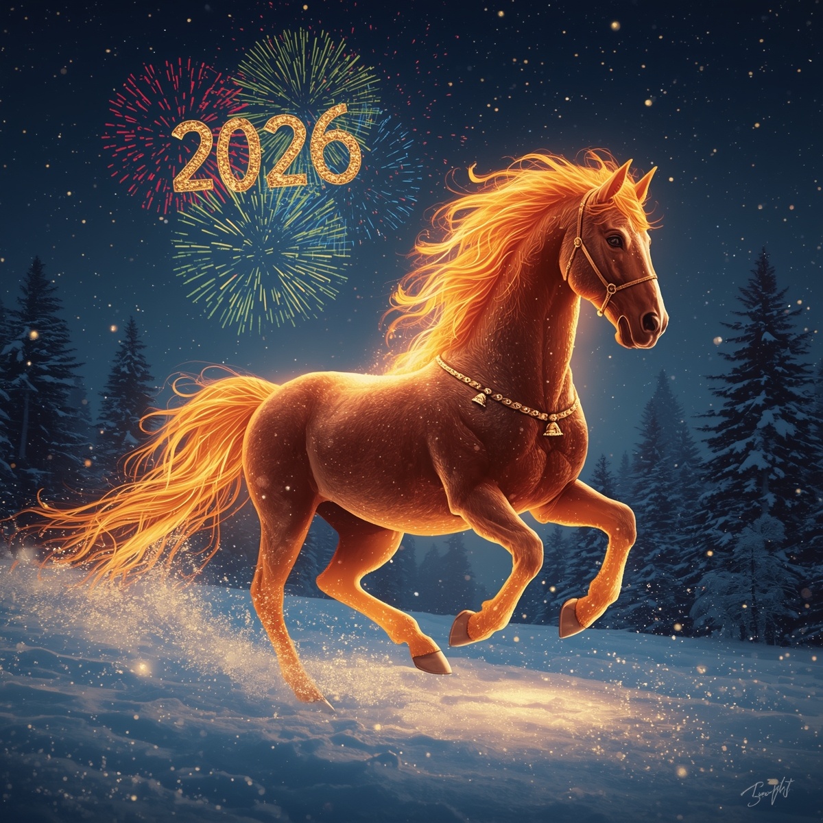 2026 год: Встречаем Год Красной Огненной Лошади! Год смелых решений и стремительных перемен