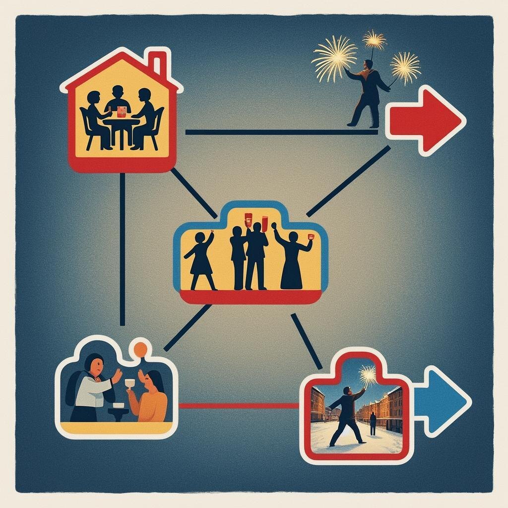 Плацдарм», «Камерное застолье» или «Площадь с фейерверком»? Выбор за вами!