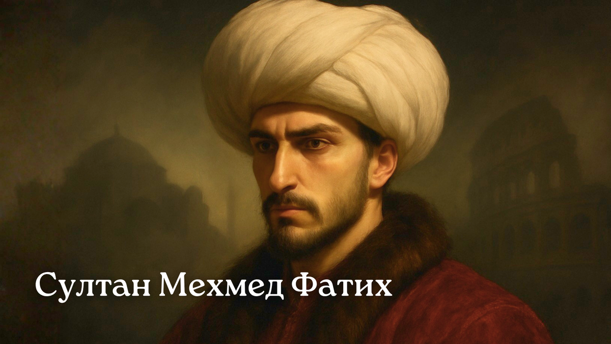 Султан Мехмед Фатих. Рисунок сделан на ИИ
