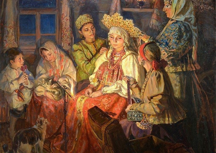 «По печали» и «по радости»: как одевались русские невесты во время свадебного обряда