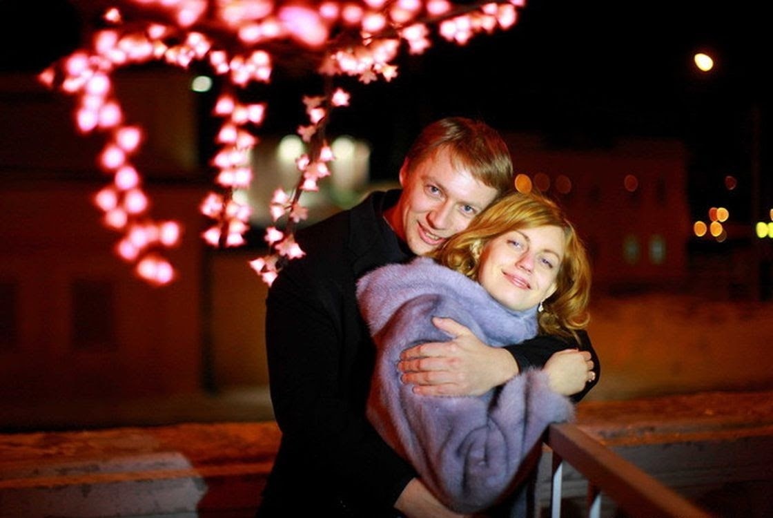 Молодожёны в январе 2012-го