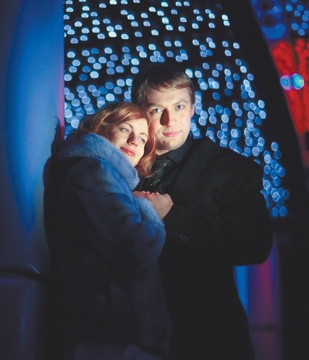 Молодожёны в январе 2012-го