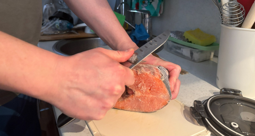    Форель из "Светофора" для засолки красной икры: купил, принес домой, и вот что нашел - честный отзыв