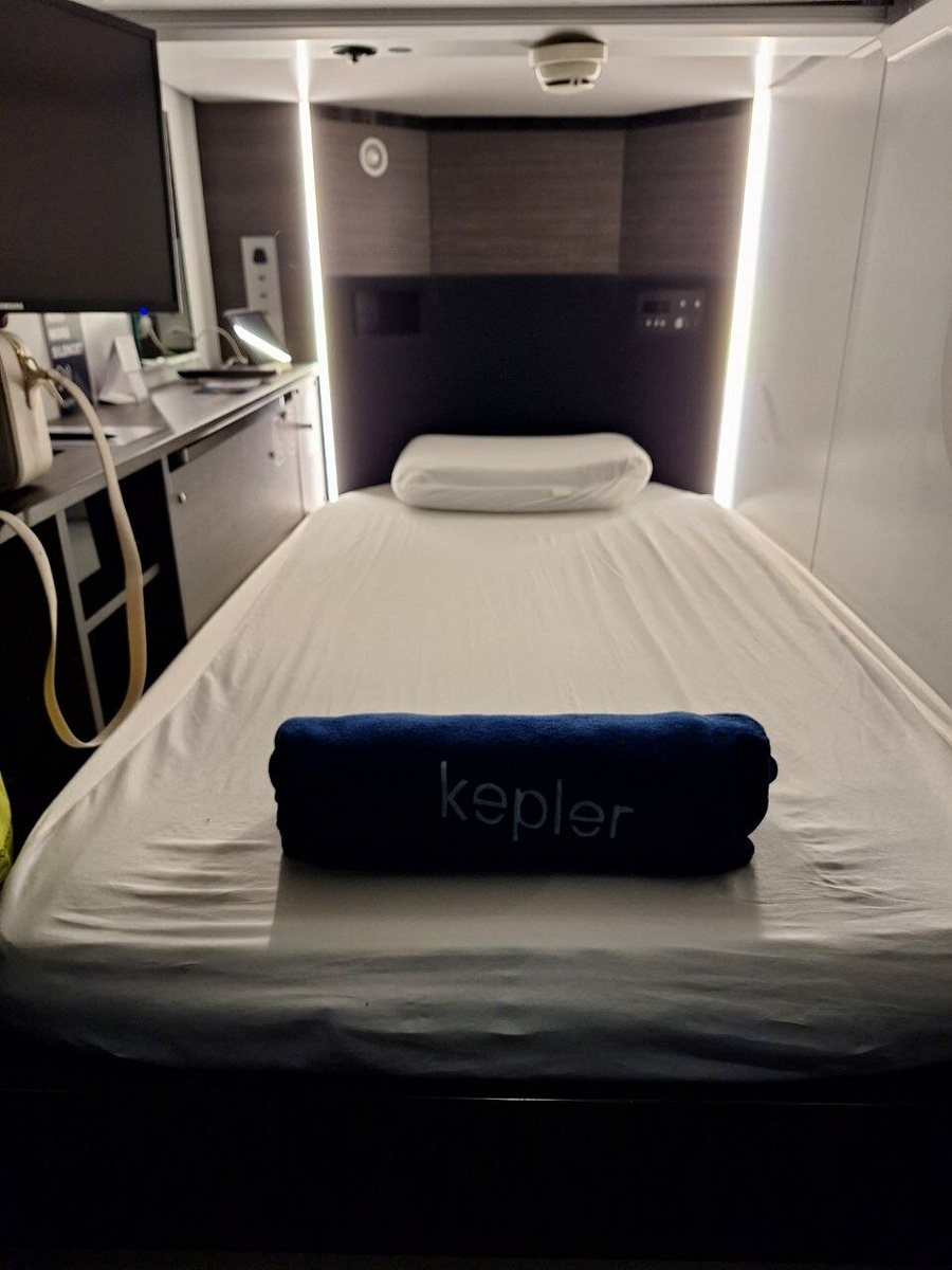 Спальная капсула в отеле