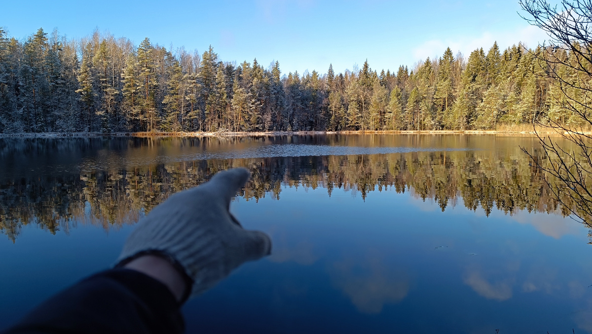 Вот там подводный туннель.