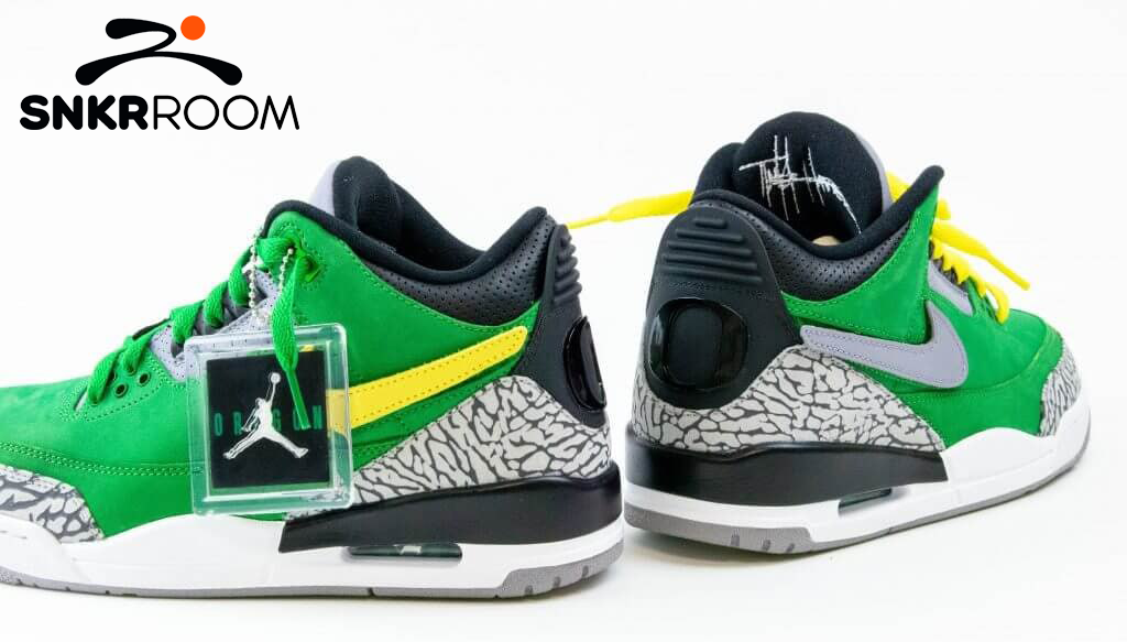 Jordan 3 Retro “Tinker” Oregon Ducks *