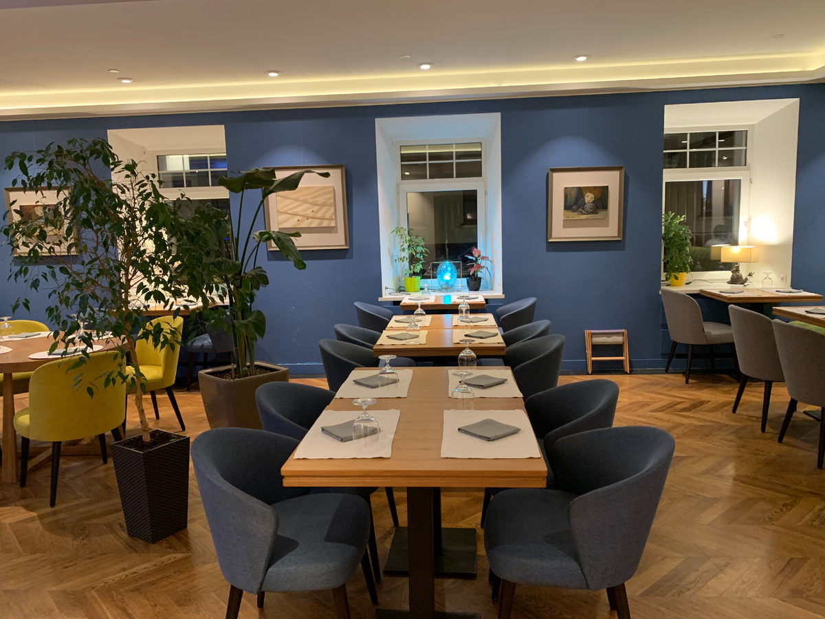 Интерьер ресторана Le Carre