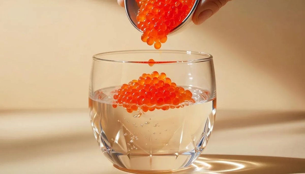 Проверка икры на натуральность 