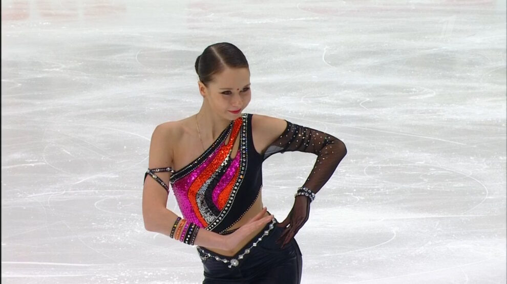  Ксения Синицына. Фото: стоп-кадр прямого эфира 