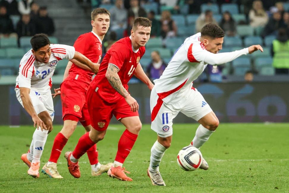 Матч Россия - Чили 