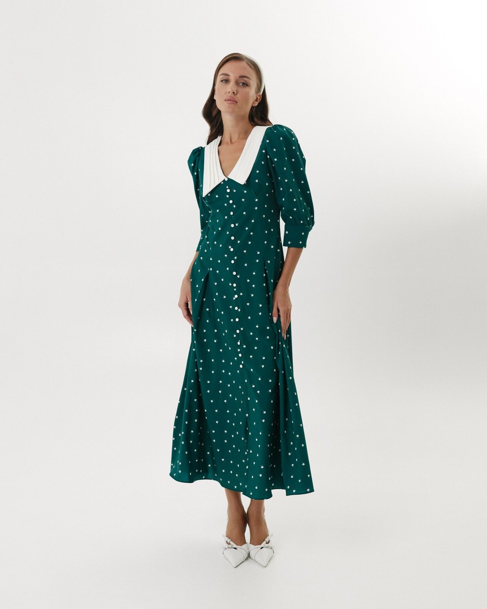 Платье «HELEN» emerald