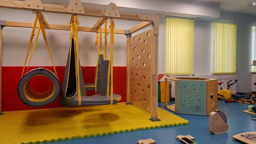    В Югорске для детей с ОВЗ открылся центр двигательной активности