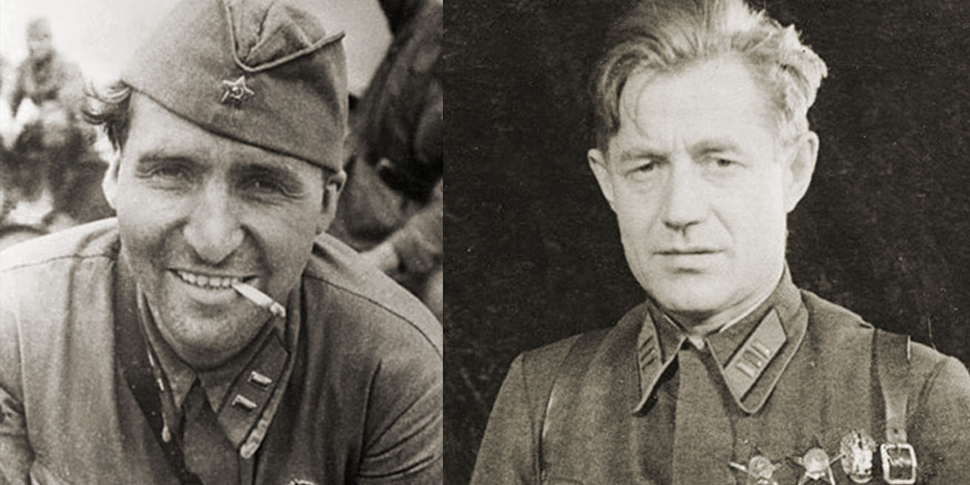 Константин Симонов и Алексей Сурков. «Ты помнишь, Алёша, дороги Смоленщины»