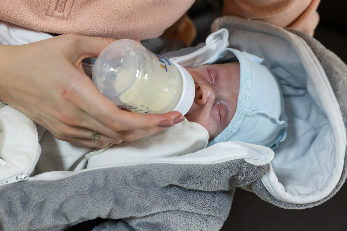 Николаша в день своей выписки