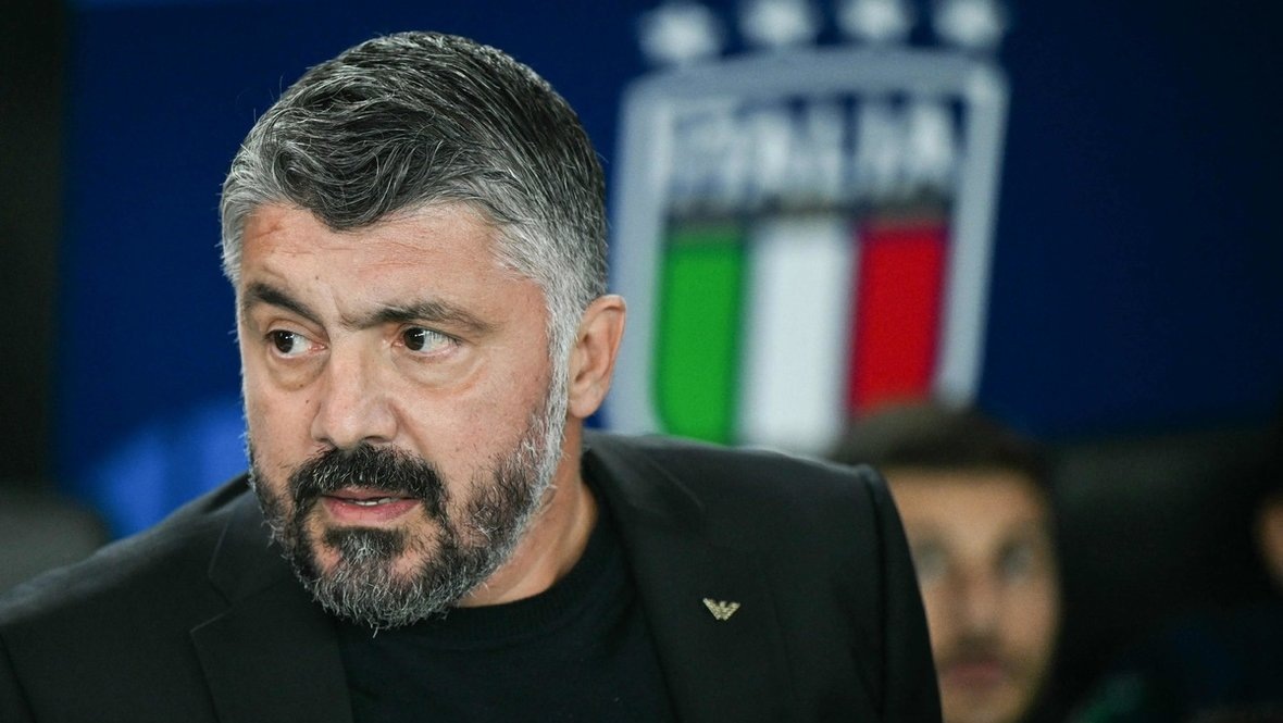    Главный тренер сборной Италии Дженнаро Гаттузо. AFP