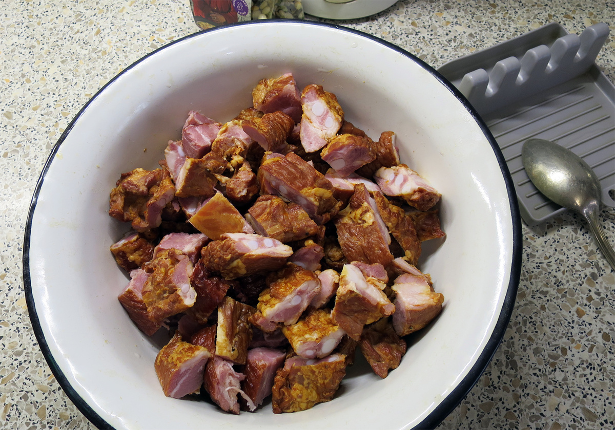 Кусочки на один кусь...