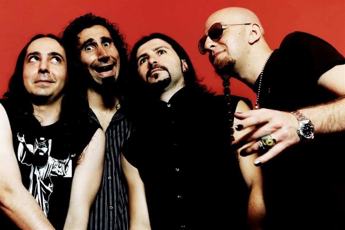 SOAD. фото взято из открытых источников