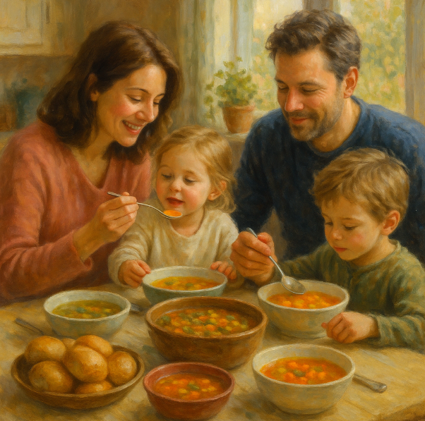 Здоровые супы для всей семьи 