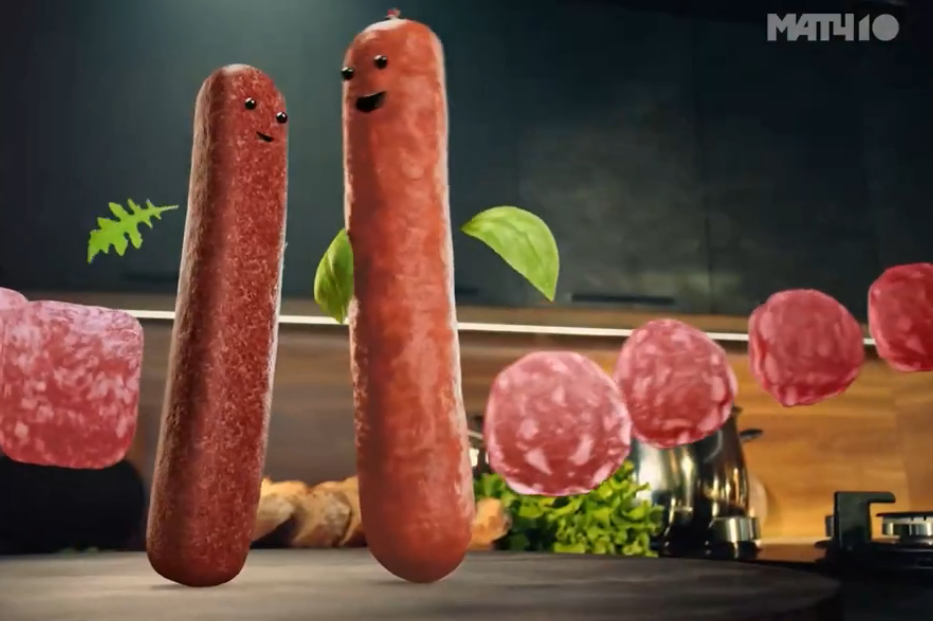 Кадр из рекламы Черкизово "О вкусах не спорят " (2025)