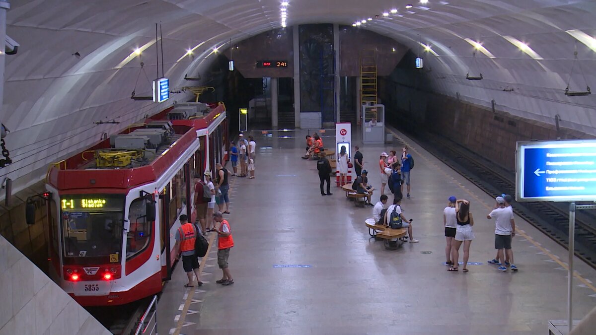 Станция Волгоградского метротрама