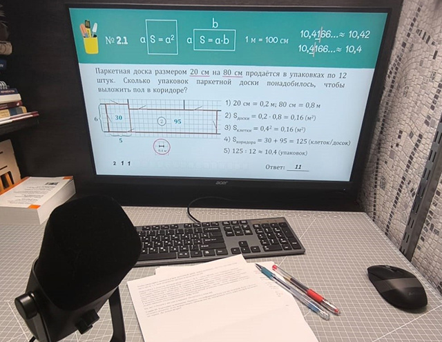 Онлайн-репетитор. Фото А. Михеевой и ТОИУУ