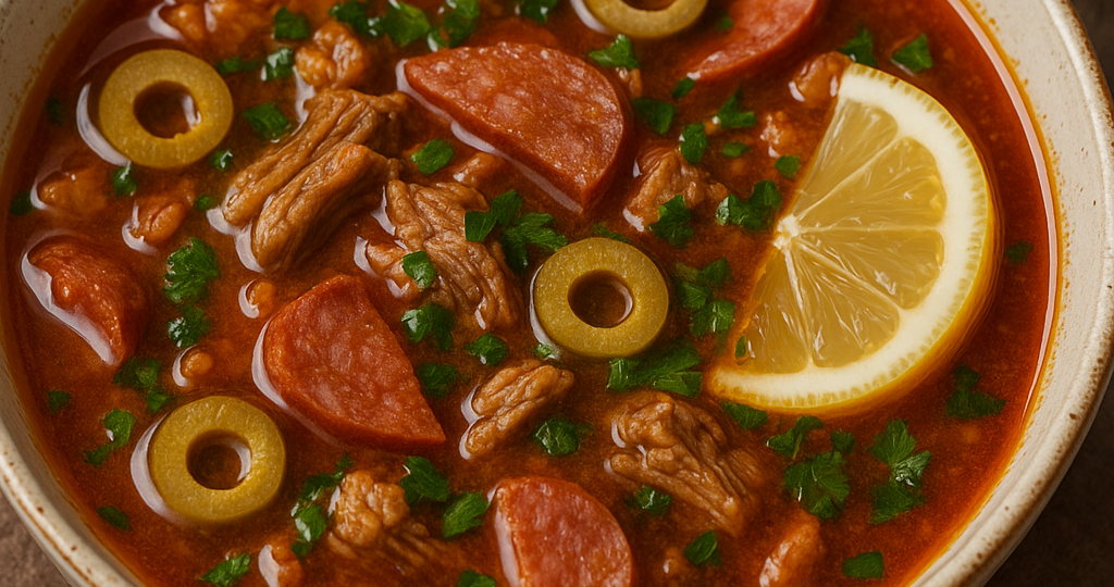 Солянка по-грузински: ароматный суп, который покоряет с первой ложки