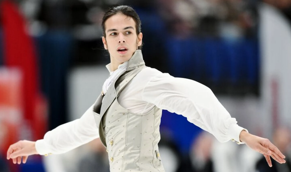 Петр Гуменник занял третье место на московском этапе Гран-при. Фото: соцсети