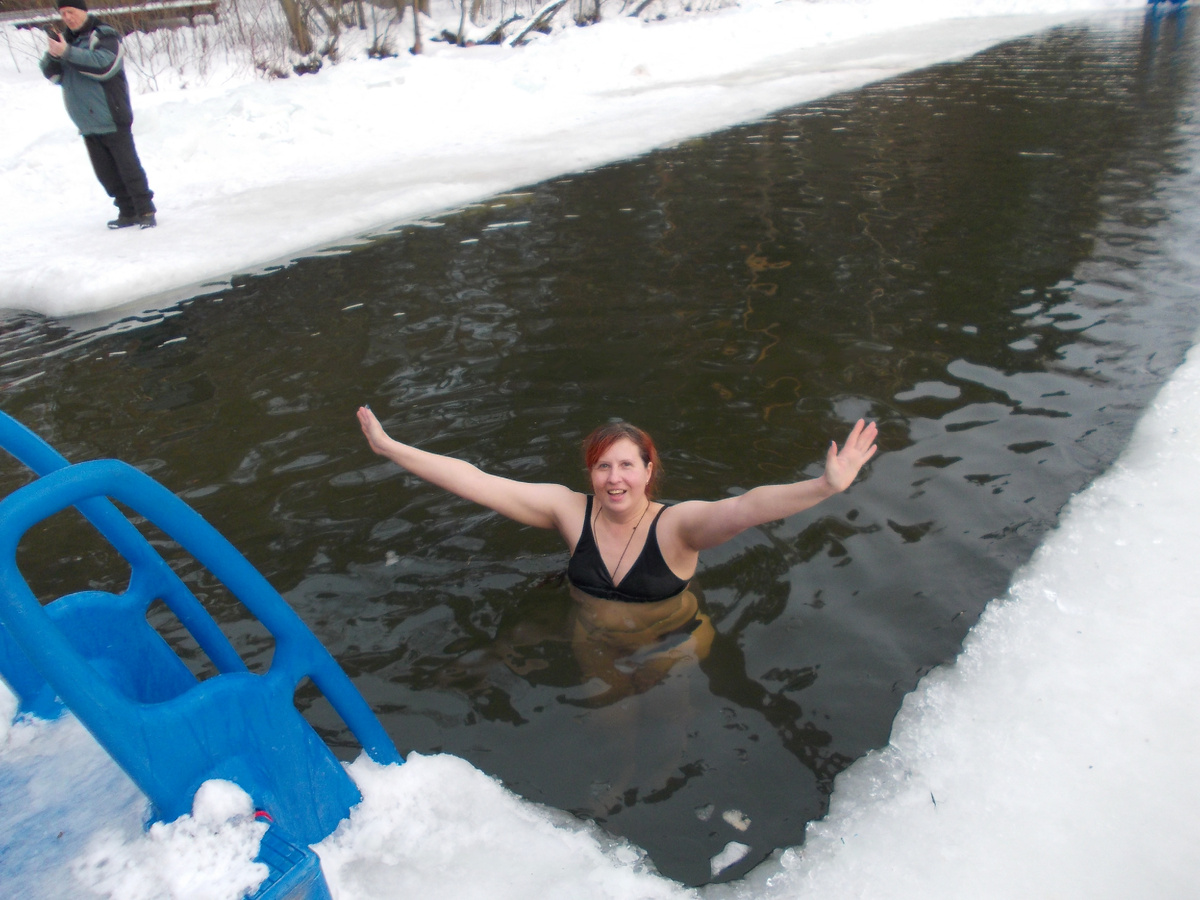 на фото - Наталья Макеева. место: Серебряный бор