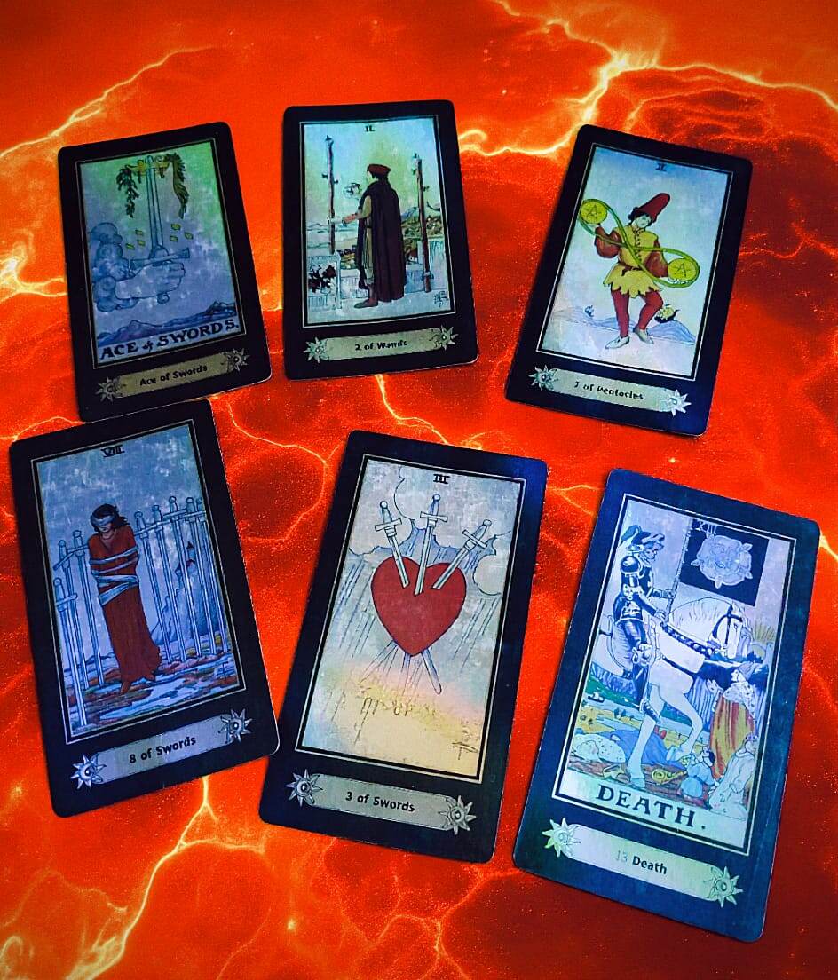 ВЫПАВШИЕ КАРТЫ ПЕРВОГО ВАРИАНТА ❄️