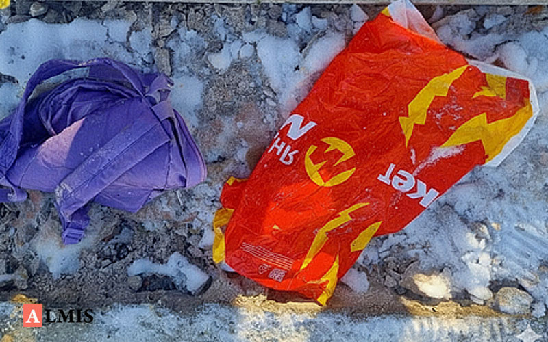 Те самые пакет и рюкзак из пруда в Гольяново