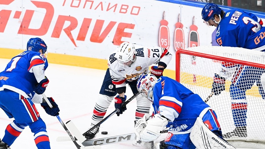    Матч СКА - "Металлург" в Петербурге Автор фото: Пресс-служба СКА