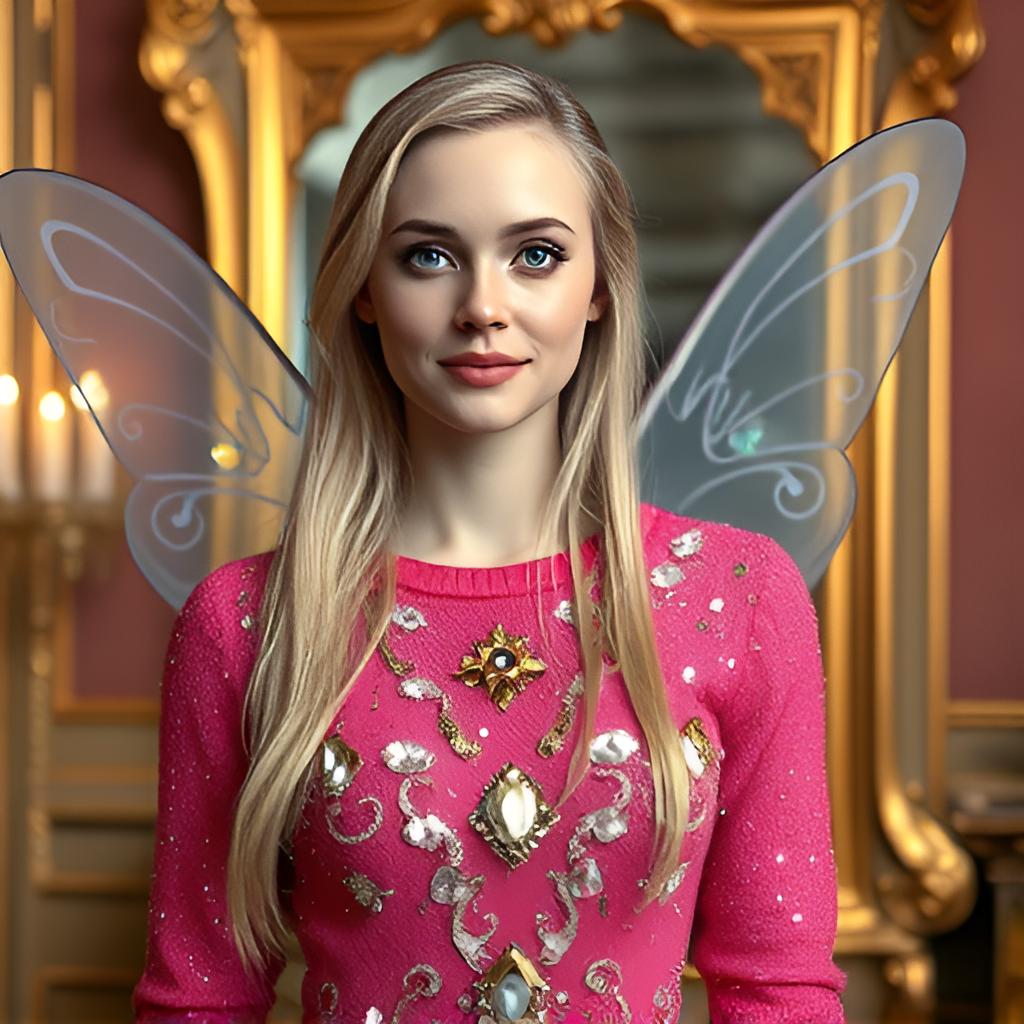 Фея Анинья. В галерее иллюстрации созданы нейросетью для онлайн генерации картинок dezgo.com.