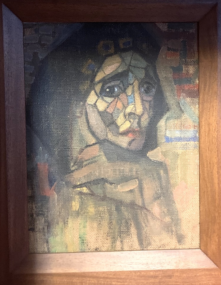 Александр Волков. Демон. 1913-1914 Холст, масло. Музей "Новый Иерусалим"