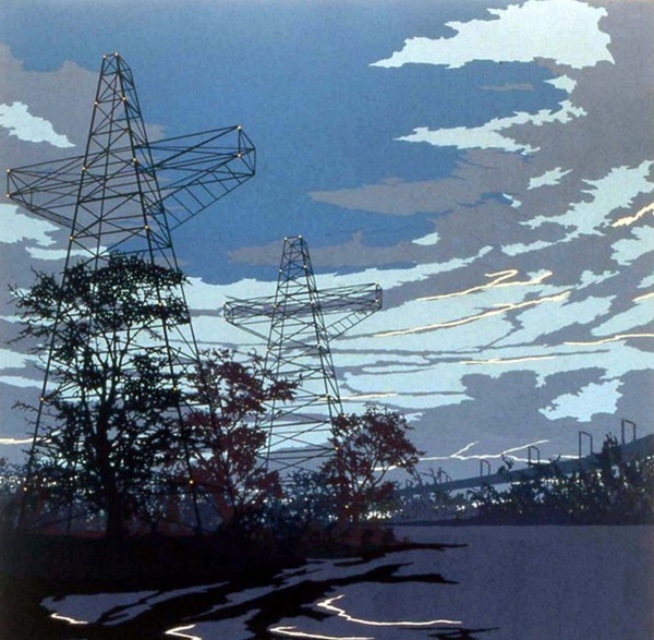 Торп. После дождя. 1998. Коллаж. 167, 6 х 152,4 см.