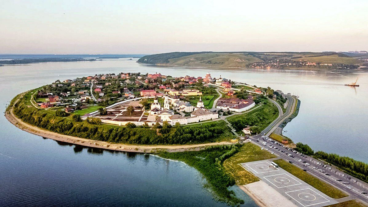 Остров-град Свияжск. Фото drive2.ru.