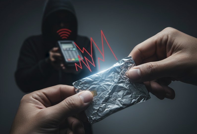 Карту - в фольгу: зачем россияне прячут «пластик» и спасает ли это деньги