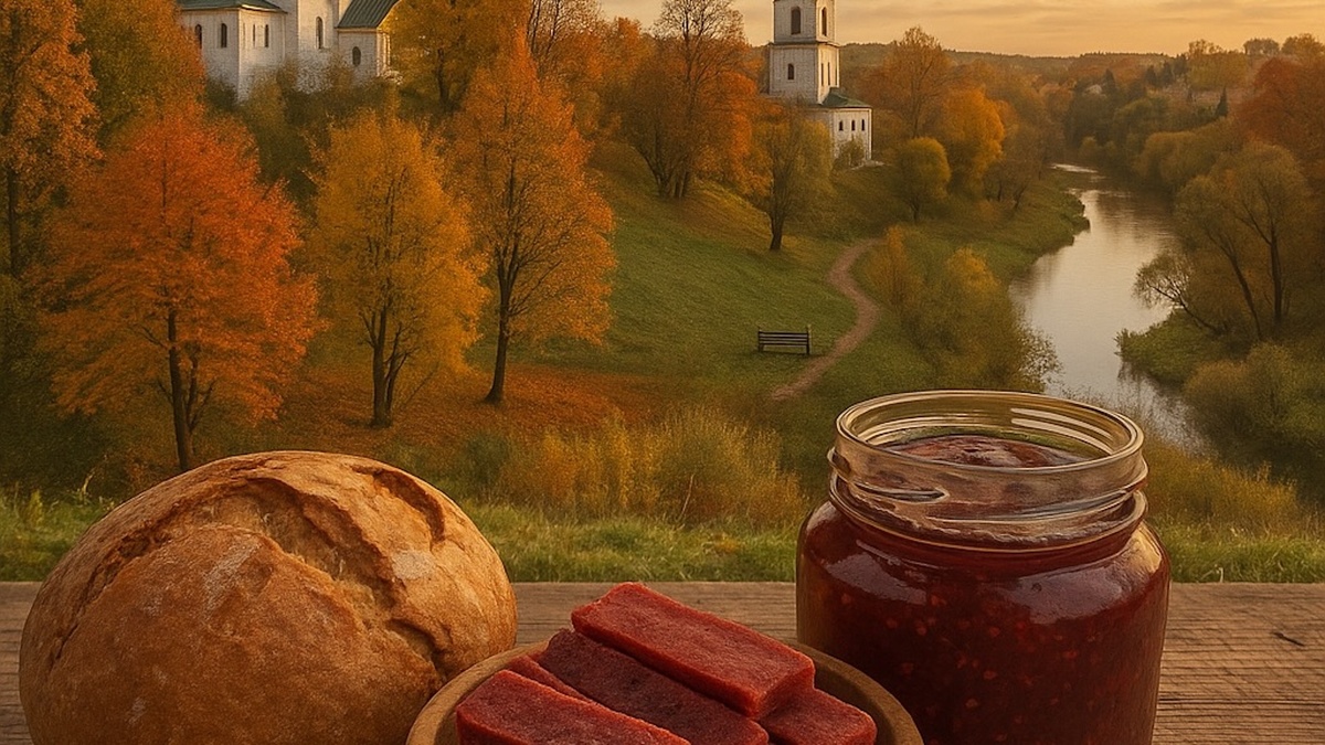 Тот самый звенигородский хлеб. Тёплый, ароматный и всегда в тему поездки.