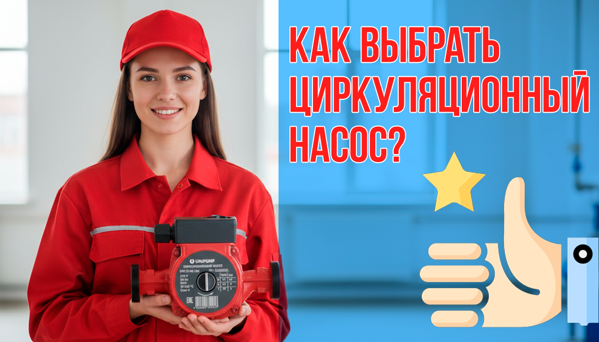 Как выбрать циркуляционный насос для отопления?
