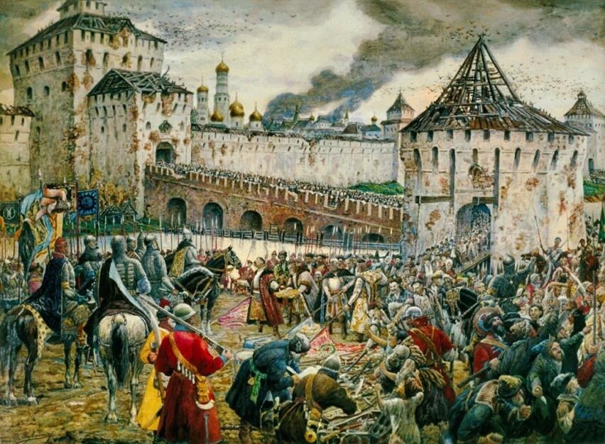Смутное время. Взято из Интернета в качестве иллюстрации. 